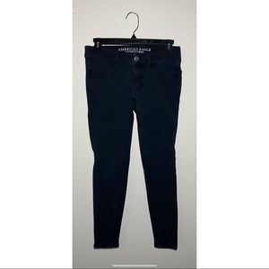 American Eagle Black Super Stretch Jeggings size 2 regular